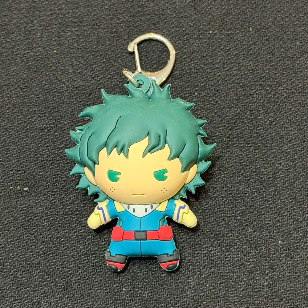 My Hero Academia Series 4 Izuku Midoriya (Deku) Figural 3D Rubber Keychain